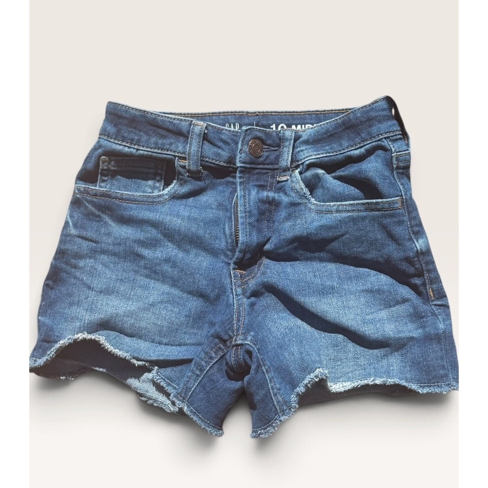 Two Jean Shorts GAP Girls 10